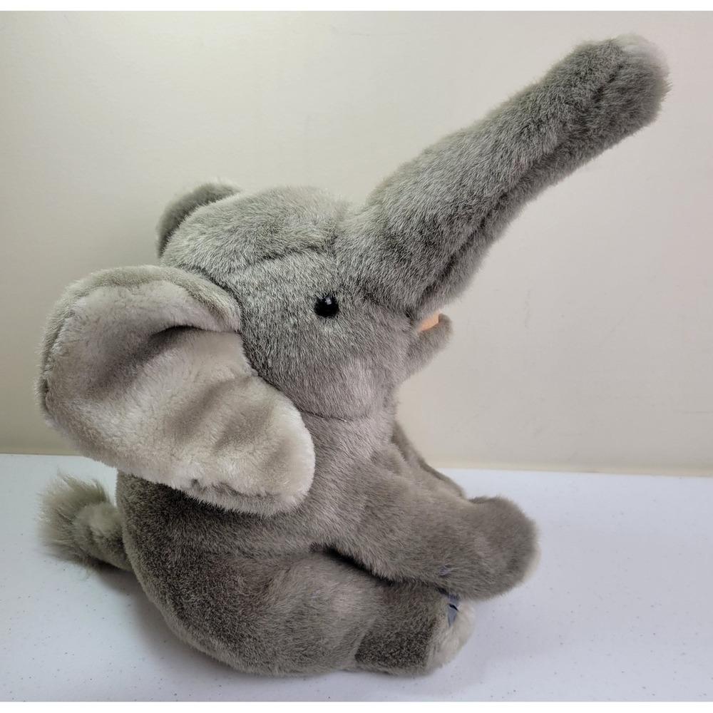 Fiesta Elephant Plush Stuffed Animal Safari Jungle Nursery Decor Gray‎ Toy 10"